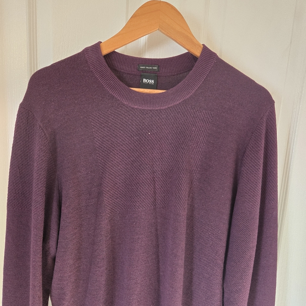 BOSS sweater XL burgundy